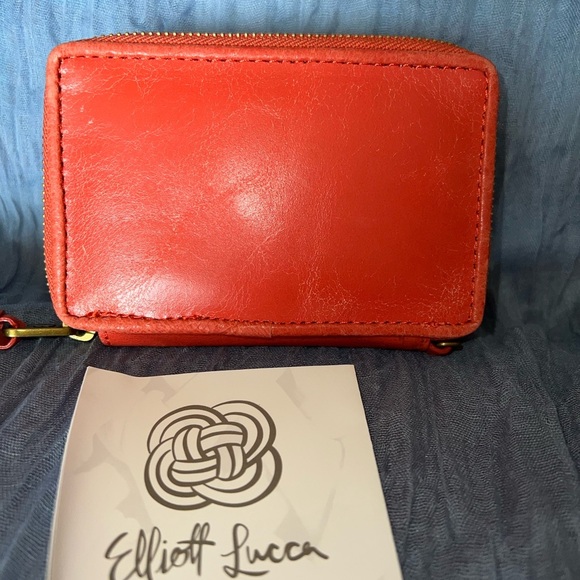 Elliott Lucca mauve Woven Wallet - Picture 3 of 4